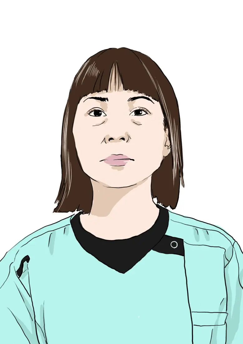 尾田先生顔イラスト