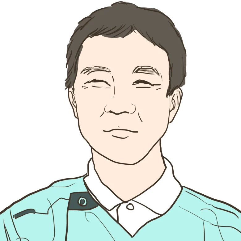 柳川先生顔イラスト