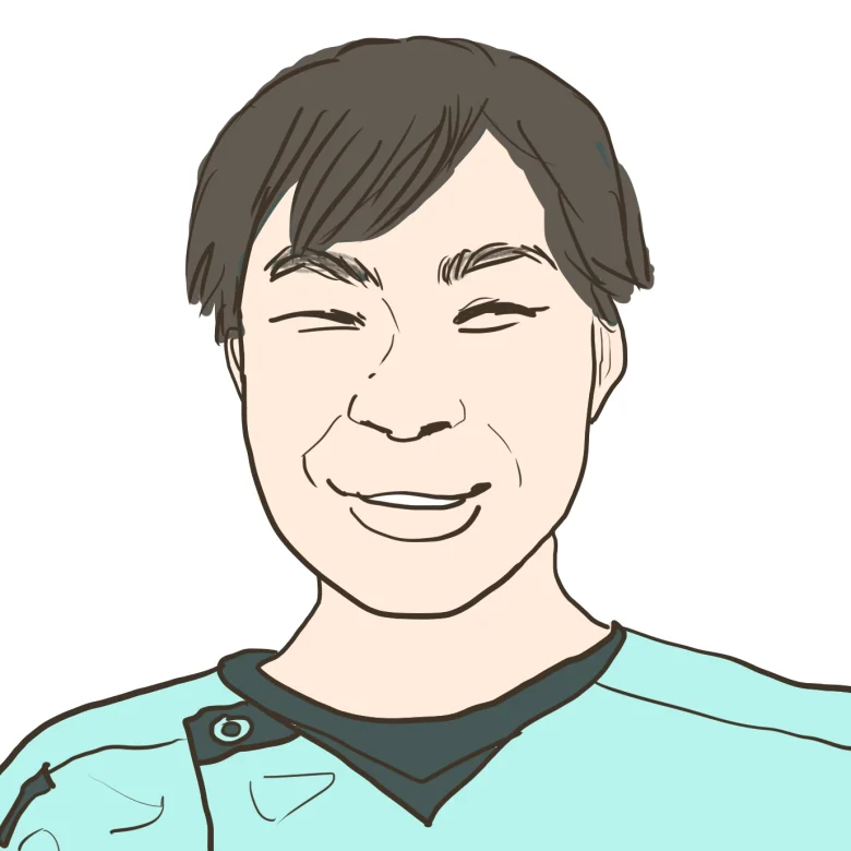 石川先生顔イラスト